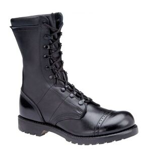 Nice Carolina Jump Boots Black Leather Made In Usa Sz 8 Paratrooper